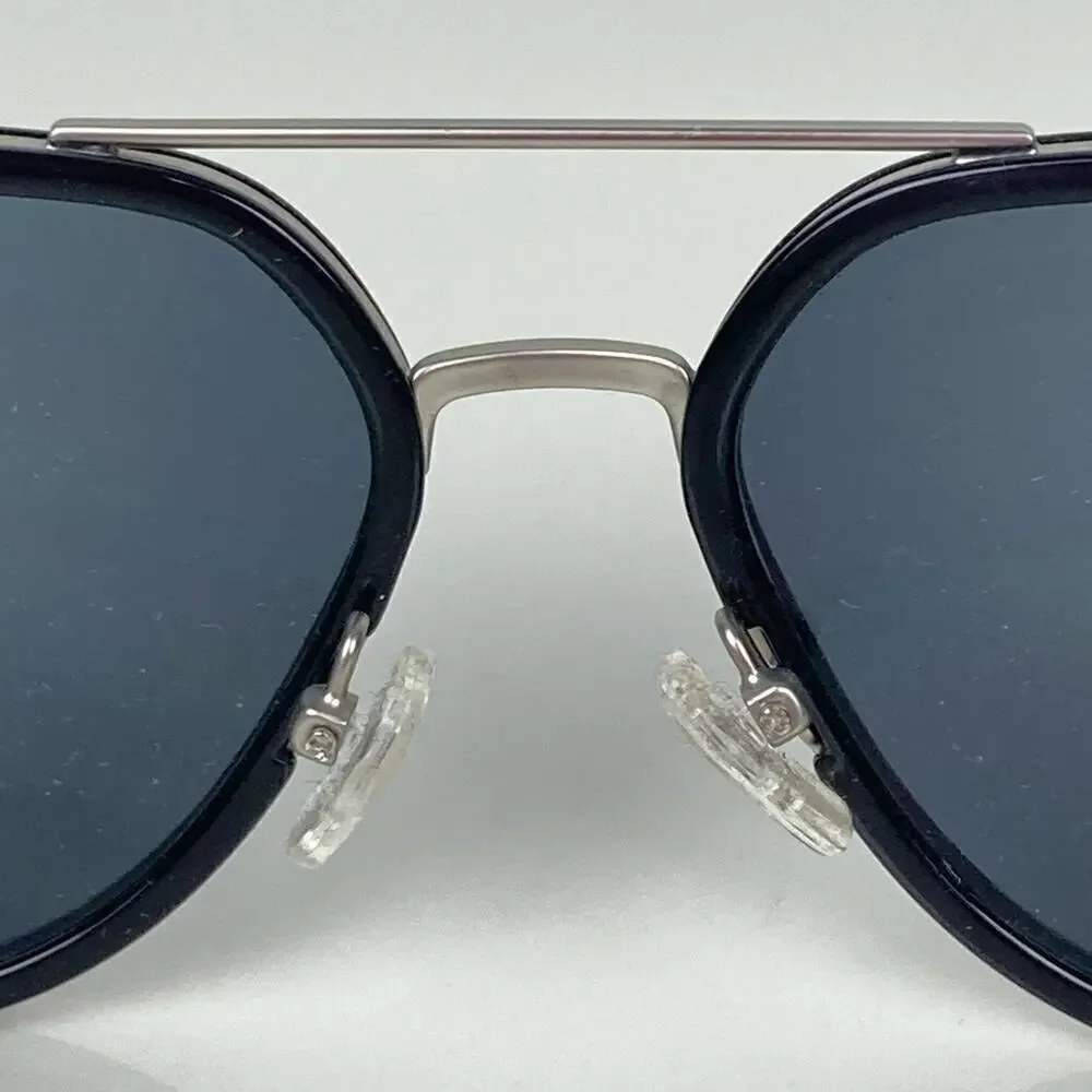 HAWKERS x BALR. Captain Limited Edition Stainless/Black Aviator Sunglasses